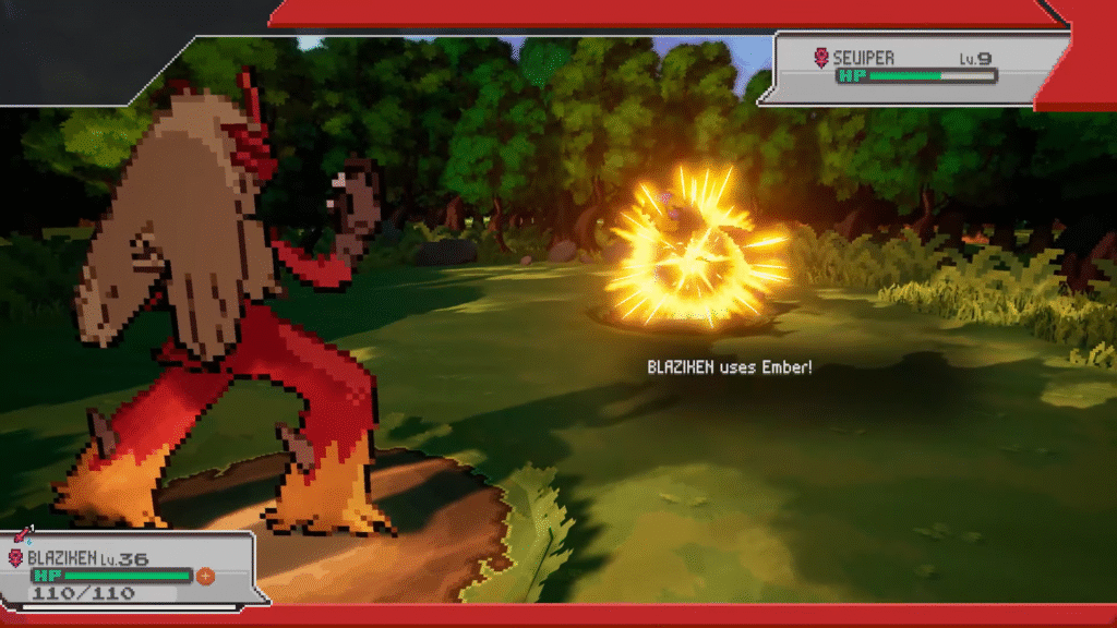 Pokemon Gamma Emerald Battle